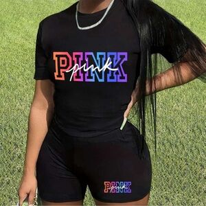 PINK Victoria's Secret Women's Black Shorts